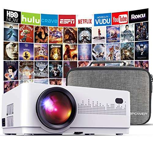DBPOWER L21 LCD Video Projector for Smartphone