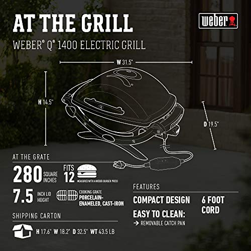 Key Features of weber q 2400 electric grill Key Features of weber q 2400 electric grill