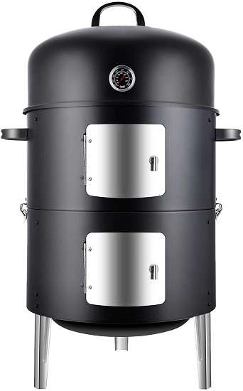Realcook Vertical Charcoal Smoker Review