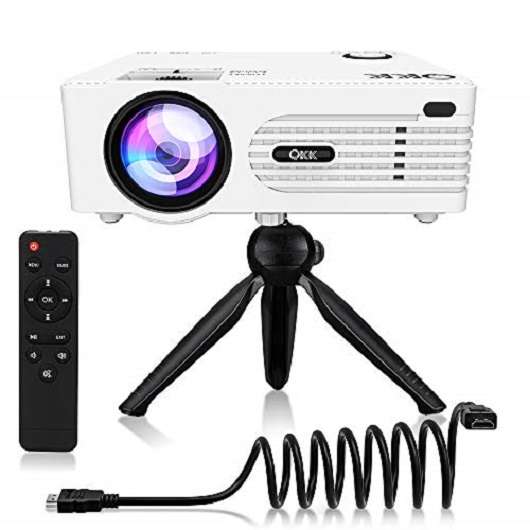 QKK Potable Mini Projector (2021 Upgrade 4200Lux) QKK Potable Mini Projector (2021 Upgrade 4200Lux)