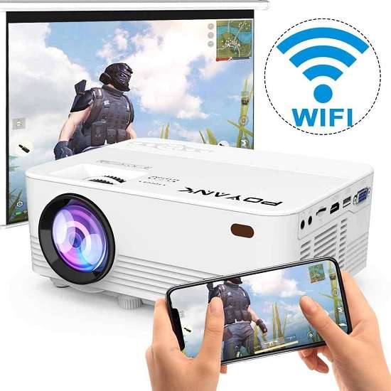 Poyank TP-01 WiFi Projector For Home Entertainment
