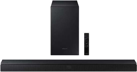 Samsung HW T550 2.1ch Soundbar - Best Budget Samsung Soundbar