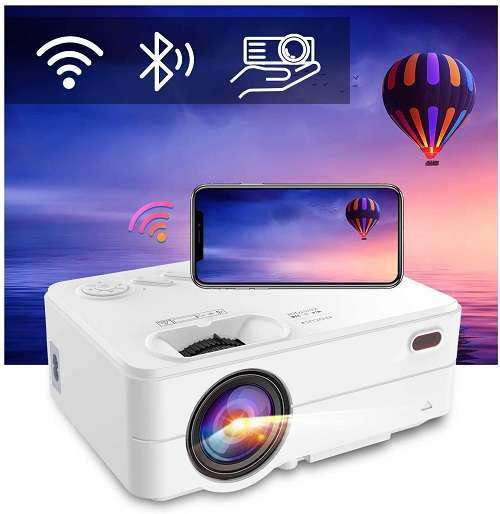 ARTlii Mini Projector - Best mini wifi and Bluetooth projector