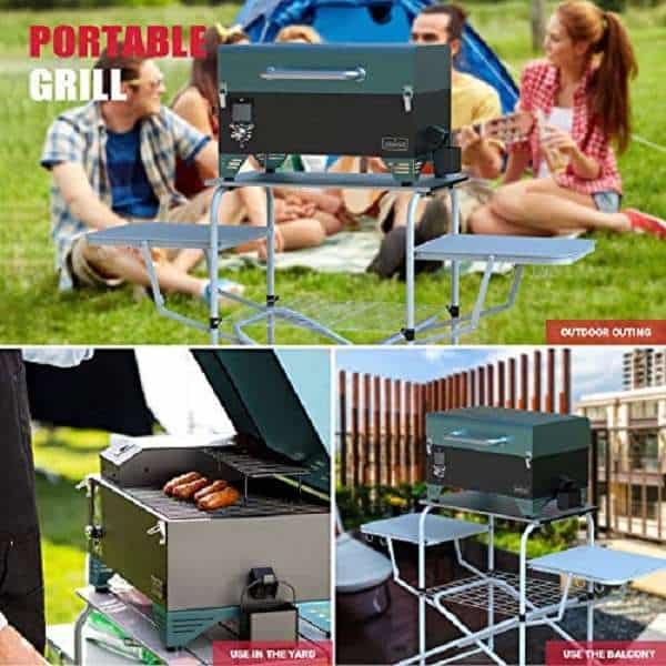 Key Features Of Asmoke portable grill Key Features Of Asmoke portable grill