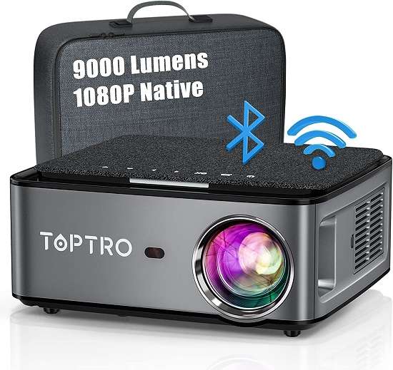 Toptro X1 Projector - Best Bluetooth WiFi Projector Toptro X1 Projector - Best Bluetooth WiFi Projector