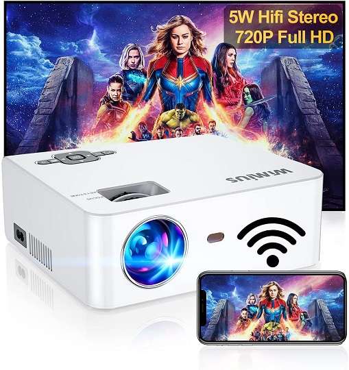 WiMiUS S2 Projector - Best Mini Projector For Outdoor Movies