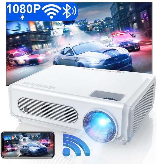 Wimius S6 Projector - Best WiFi Bluetooth Projector