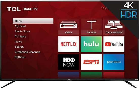 TCL 65S425 65 Inch 4K UHD HDR Smart Roku TV TCL 65S425 65 Inch 4K UHD HDR Smart Roku TV