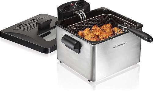 Hamilton Beach Triple Basket Deep Fryer
