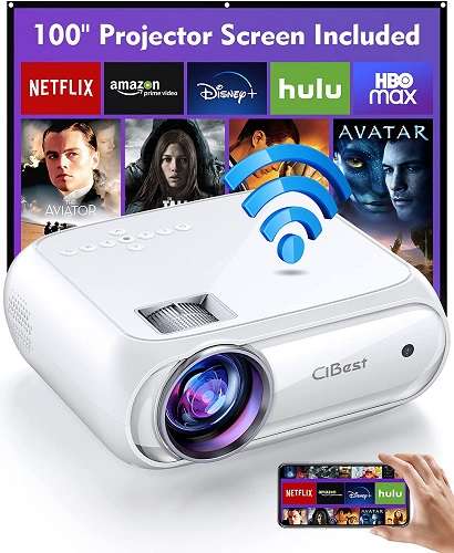 Cibest ‎BL108 WiFi Projector