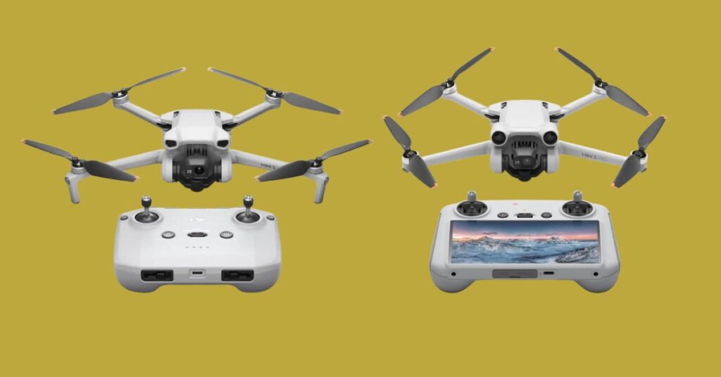 Dji Mini 3 vs Mini 3 pro