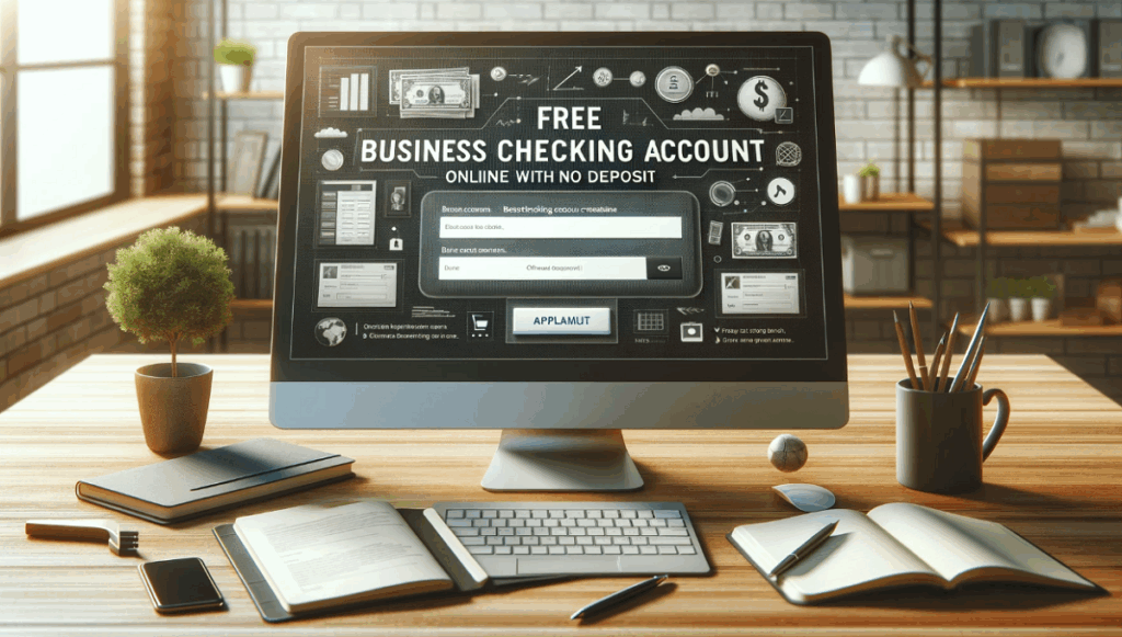 free business checking account online with no deposit
