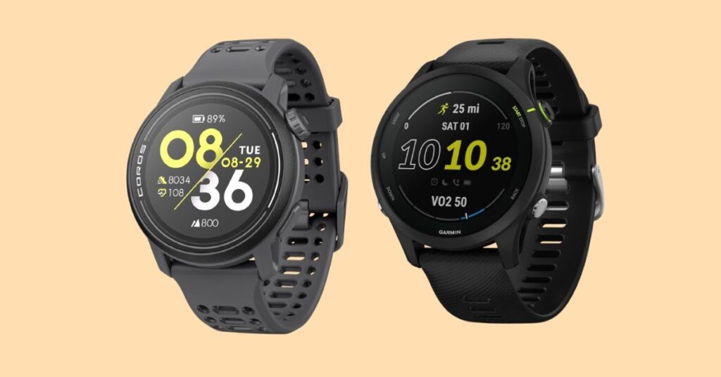 Coros Pace 3 vs Garmin 255