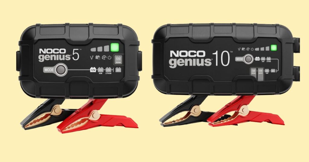 NOCO Genius 5 vs 10