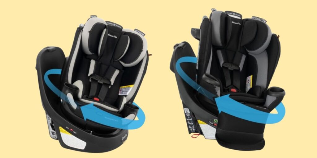 Evenflo Revolve360 Slim vs Extend