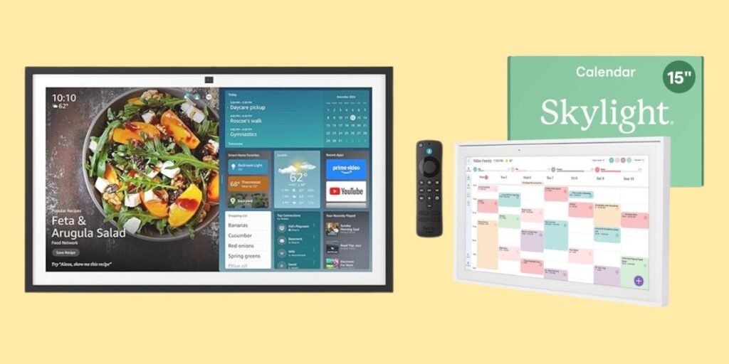 Echo Show 21 vs Skylight Calendar