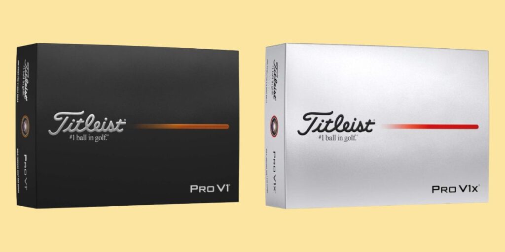 Titleist Pro V1 vs Pro V1x