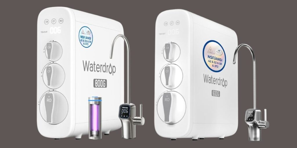 Waterdrop G3P600 vs G3P800