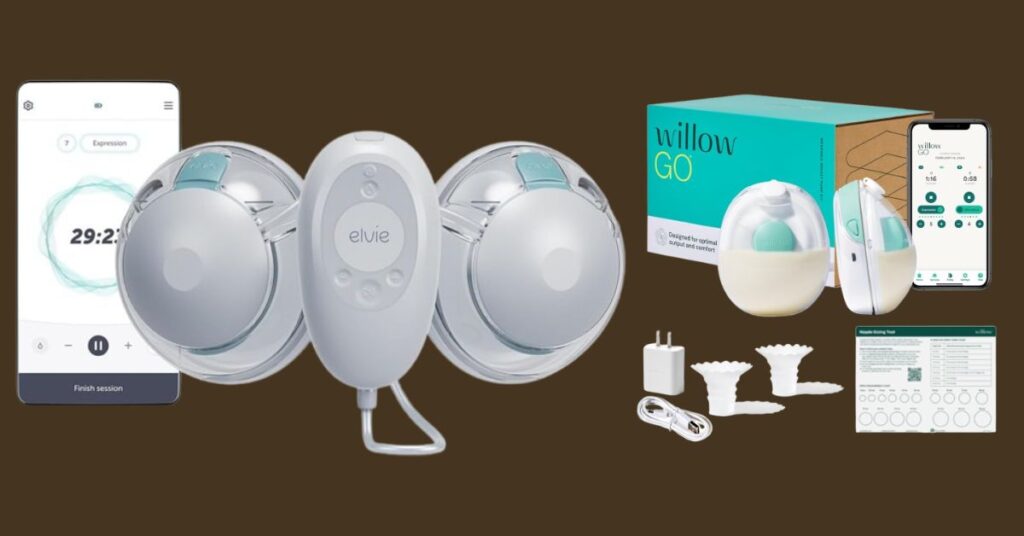Elvie vs Willow Breast Pump