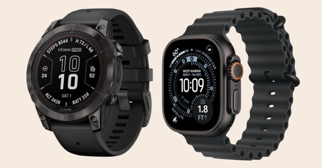 Apple Watch Ultra vs Garmin Apple Watch Ultra vs Garmin